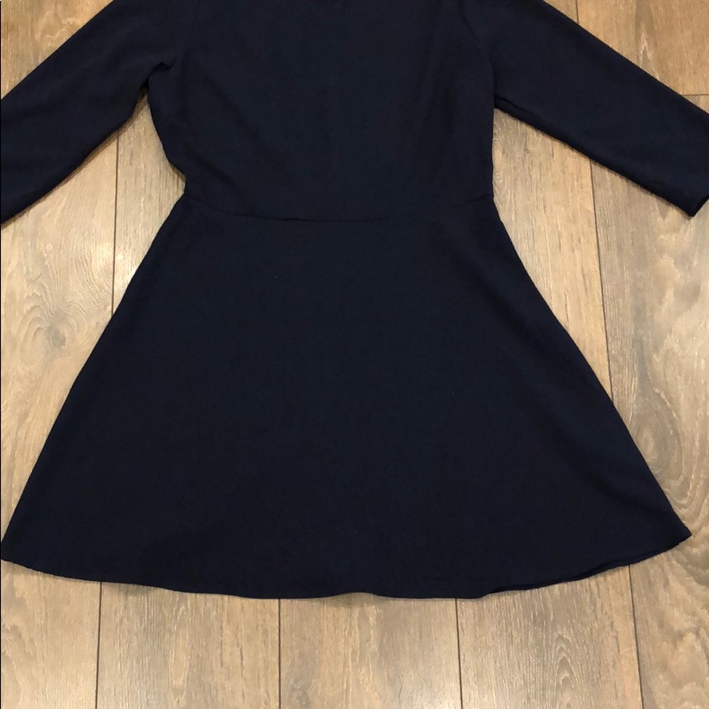 Forever 21 Navy Blue Dress Size L - Picture 3 of 5